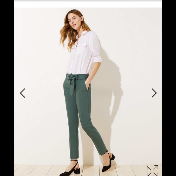 LOFT Pants - Loft Slim tie Marisa Pants
